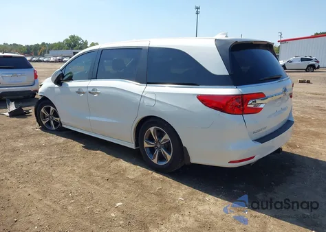 2019 Honda Odyssey Touring from USA, damaged, VIN 5FNRL6H81KB024873